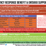 Canada Emergency Response Benefit and Ontario Support for Families Portals Launched